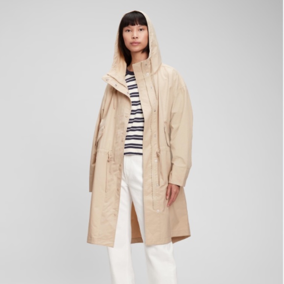 Gap Oversized Anorak Rain Parka - Picture 1 of 5